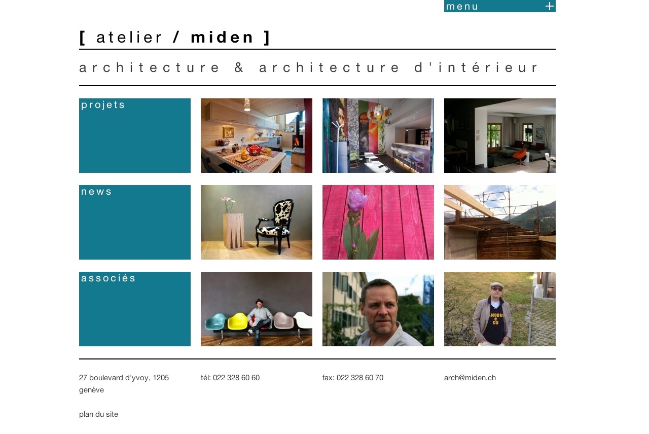Atelier Miden homepage